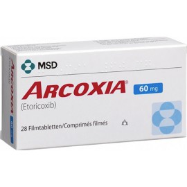 Изображение препарта из Германии: Аркоксиа Arcoxia 60 mg/100Шт