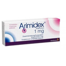 Изображение препарта из Германии: Аримидекс Arimidex 1MG/30 шт