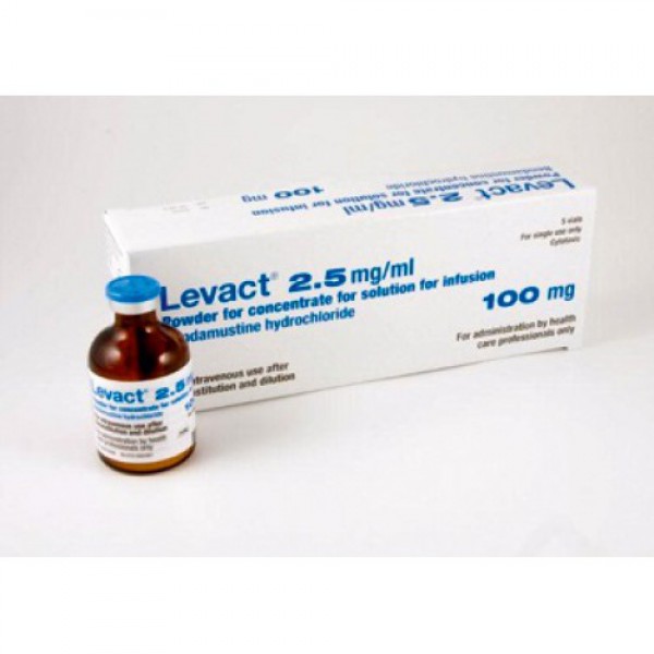 Бендамустин Levact 100 мг/5 флаконов