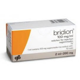 Изображение препарта из Германии: Брайдион Bridion 100MG/ML 10X2 ml