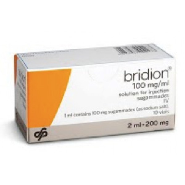 Брайдион Bridion 100MG/ML 10X2 ml