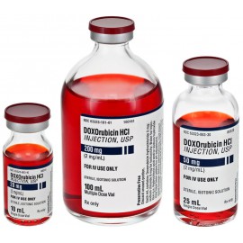 Изображение препарта из Германии: Доксорубицин Doxorubicin HCL ONCO 200MG/1 Шт