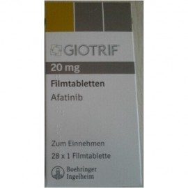 Изображение препарта из Германии: Гиотриф Giotrif 20 мг/28 таблеток