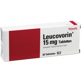 Изображение товара: Лейковорин Leucovorin 15 mg / 30 штук