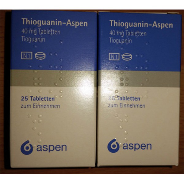 Тиогуанин Thioguanin GSK  40 mg/25 шт