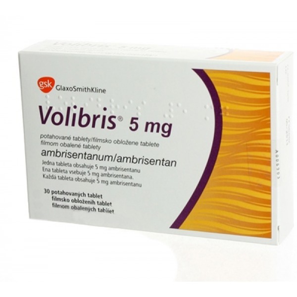Волибрис Volibris 5 мг/30 таблеток