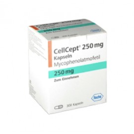 Изображение препарта из Германии: Селлсепт Cellcept (Mycophenolate Mofetil) 250 мг/300 таблеток