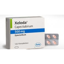 Изображение препарта из Германии: Кселода Xeloda 500 мг/120 таблеток