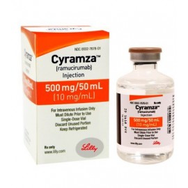 Изображение препарта из Германии: Цирамза Cyramza (Рамуцирумаб) 500 мг/50мл