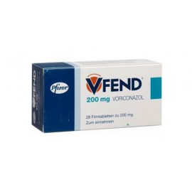 Изображение препарта из Германии: Вифенд Vfend 200 мг/30 таблеток