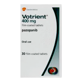 Изображение товара: Вотриент Votrient 400 мг/30 таблеток