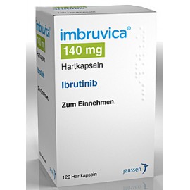 Изображение препарта из Германии: Имбрувика Imbruvica (Ибрутиниб) 140 мг/90 капсул