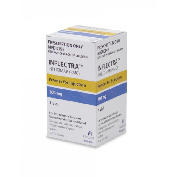 Инфлектра Inflectra (Инфликсимаб) 100 мг/1 флакон