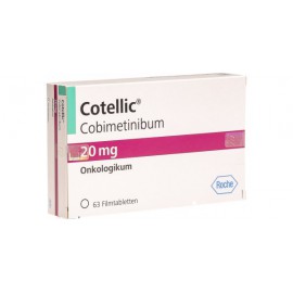 Изображение препарта из Германии: Котеллик Cotellic (Кобиметиниб) 20 мг/63 таблетки