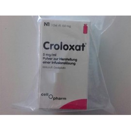 Изображение препарта из Германии: Кролоксат Croloxat 150 мг/1 флакон