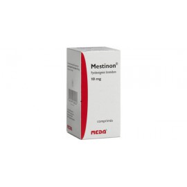 Изображение препарта из Германии: Местинон Mestinon 10 мг /100 таблеток