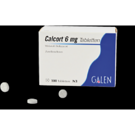 Изображение препарта из Германии: Дефлазакорт Deflazacort (Калькорт) 6 mg 100 шт