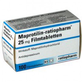 Изображение препарта из Германии: Мапротилин MAPROTILIN 50 Мг - 100 Шт