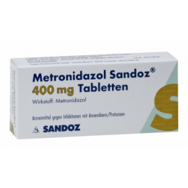 Изображение товара: Метронидазол METRONIDAZOL 400 - 20Шт