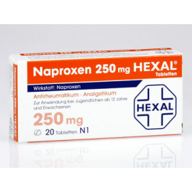 Изображение препарта из Германии: Напроксен NAPROXEN 250 - 50 Шт