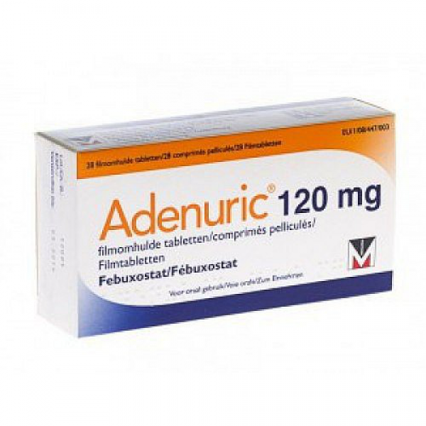 Аденурик Adenuric 120 мг /84 таблеток