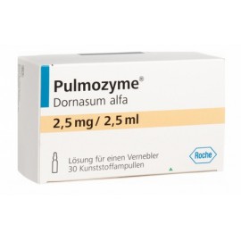 Изображение препарта из Германии: Пульмозим Pulmozyme 2.500 E./2,5 ml / 30 шт
