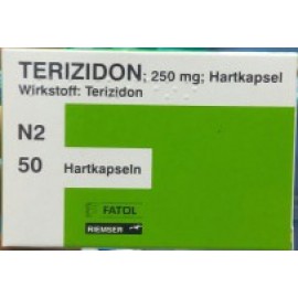 Изображение препарта из Германии: Теризидон Terizidon 250 мг/50 капсул